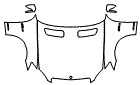 2009 Mercedes Benz S63 Hood, Fender and Mirror Kit - PPF