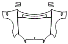 2005 Mercedes Benz S600 Hood, Fender and Mirror Kit - PPF