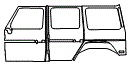 2017 Mercedes Benz G-Class SUV Door and Rear Fender Kit - PPF