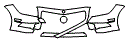 2013 Mercedes Benz CLS550 Bumper Kit - PPF