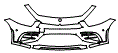 2021 Mercedes Benz CLS 4-Door Coupe AMG 53 Bumper Kit - PPF