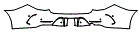2020 Mercedes Benz CLS 4-Door Coupe 450 Rear Bumper Kit - PPF