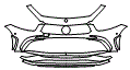 2023 Mercedes Benz CLS 4-Door Coupe Bumper Kit - PPF