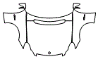 2008 Mercedes Benz CLS63 Hood, Fender and Mirror Kit - PPF