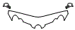 2005 Mercedes Benz SLR McLaren Hood, Mirror and Grille Kit - PPF