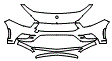 2019 Mercedes Benz A-Class Sedan Bumper Kit - PPF