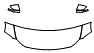 2022 Mercedes Benz A-Class Hatchback Hood, Fender and Mirror Kit - PPF