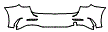 2022 Mercedes Benz A-Class Hatchback Rear Bumper Kit - PPF