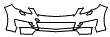 2011 Mercedes Benz R350 Bumper Kit - PPF