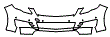 2011 Mercedes Benz R350 BlueTEC Bumper Kit - PPF