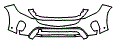 2018 Mercedes Benz GLS SUV 350d Bumper Kit - PPF