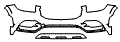 2022 Mercedes Benz GLS SUV 580 Bumper Kit - PPF