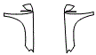 2025 Mercedes Benz GLS SUV 450 Base Full Fender and Mirror Kit - PPF