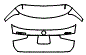 2023 Mercedes Benz GLS SUV 580 Trunk Lid Kit - PPF