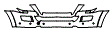 2009 Mercedes Benz GL550 Grille and Bumper Kit - PPF