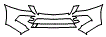 2011 Mercedes Benz GL350 BlueTEC Bumper Kit - PPF