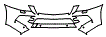 2011 Mercedes Benz GL350 BlueTEC Bumper Kit - PPF