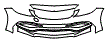 2016 Mercedes Benz C-Class Sedan AMG C43 Bumper Kit - PPF