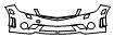 2008 Mercedes Benz C63 Bumper and Luggage Area Kit - PPF