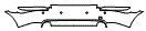 2006 Mercedes Benz R500 Rear Bumper Kit - PPF