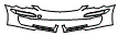 2006 Mercedes Benz R500 Bumper Kit - PPF