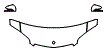 2014 Mercedes Benz Glk350  Base Hood, Fender and Mirror Kit