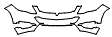 2013 Mercedes Benz GLK 250 BlueTEC Bumper Kit - PPF
