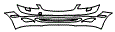 2008 Mercedes Benz S600 Bumper Kit - PPF