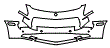 2012 Mercedes Benz SLS Roadster Bumper Kit - PPF