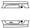 2012 Mercedes Benz SLS Rocker Panel Kit - PPF