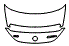 2014 Mercedes Benz SLS Black Series Trunk Lid Kit - PPF