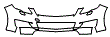 2011 Mercedes Benz R350 BlueTEC Bumper Kit - PPF