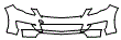 2012 Mercedes Benz R350 BlueTEC Bumper Kit - PPF