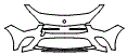 2023 Mercedes Benz CLA Coupe Bumper Kit - PPF
