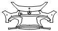 2020 Mercedes Benz CLA Coupe Bumper Kit - PPF