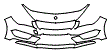 2016 Mercedes Benz CLA Coupe Bumper Kit - PPF