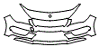 2016 Mercedes Benz CLA Coupe Bumper Kit - PPF