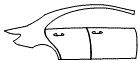2014 Mercedes Benz CLA Coupe Door and Rear Fender Kit - PPF