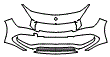2018 Mercedes Benz CLA Coupe Sport Bumper Kit - PPF