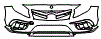 2018 Mercedes Benz GLA SUV Bumper Kit - PPF