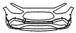 2022 Mercedes Benz GLA SUV Bumper Kit - PPF