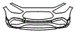 2023 Mercedes Benz GLA SUV Bumper Kit - PPF
