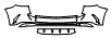 2023 Mercedes Benz GLA SUV Rear Bumper Kit - PPF