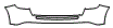 2016 Mercedes Benz GLA SUV Rear Bumper Kit - PPF