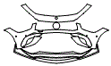 2020 Mercedes Benz AMG GT 4-door Coupe Bumper Kit - PPF