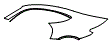 2022 Mercedes Benz AMG GT 4-door Coupe 2 Door Coupe Black Series Rear Fender Kit - PPF