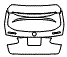 2018 Mercedes Benz GLC SUV AMG GLC63 Trunk Lid Kit - PPF