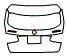 2019 Mercedes Benz GLC SUV Trunk Lid Kit - PPF