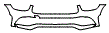 2020 Mercedes Benz GLC Coupe Bumper Kit - PPF