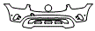 2023 Mercedes Benz GLC Coupe 300 Base Bumper Kit - PPF